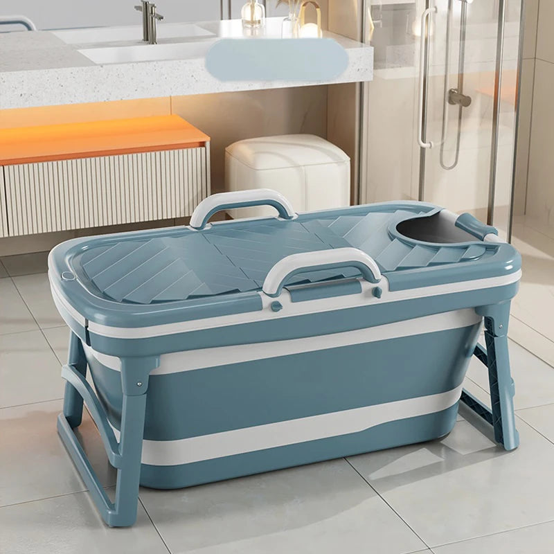 Automatic Heating Tub Foldable Soaking Tub Adult Bathtub Constant Temperature Bath Tub Household Bathtub