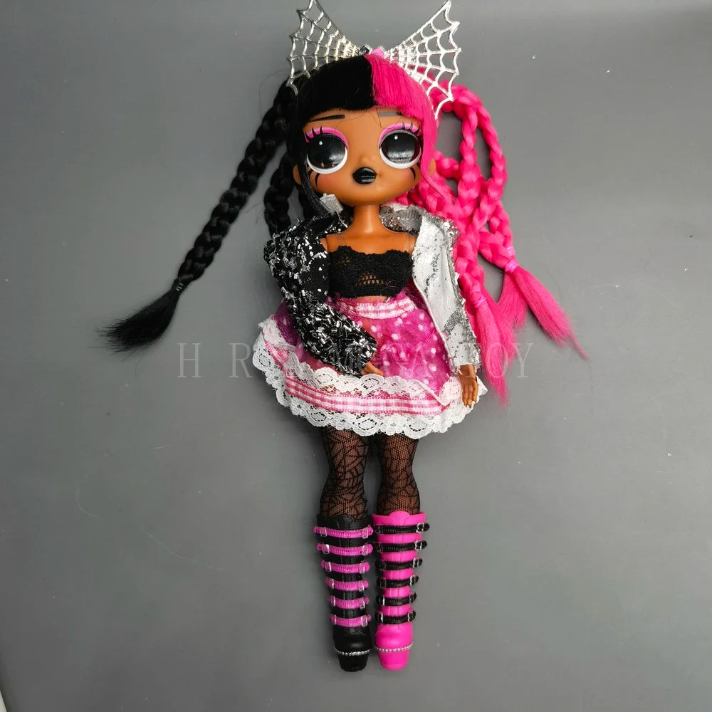 Original 24cm OMG multi-style big sister fashion dressup girl DIY holiday gift doll toy