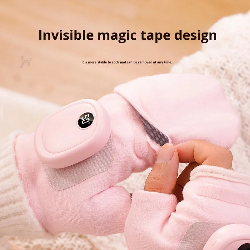 Graphene Heated Gloves Portable Winter Wearable Hand Warmer Handheld