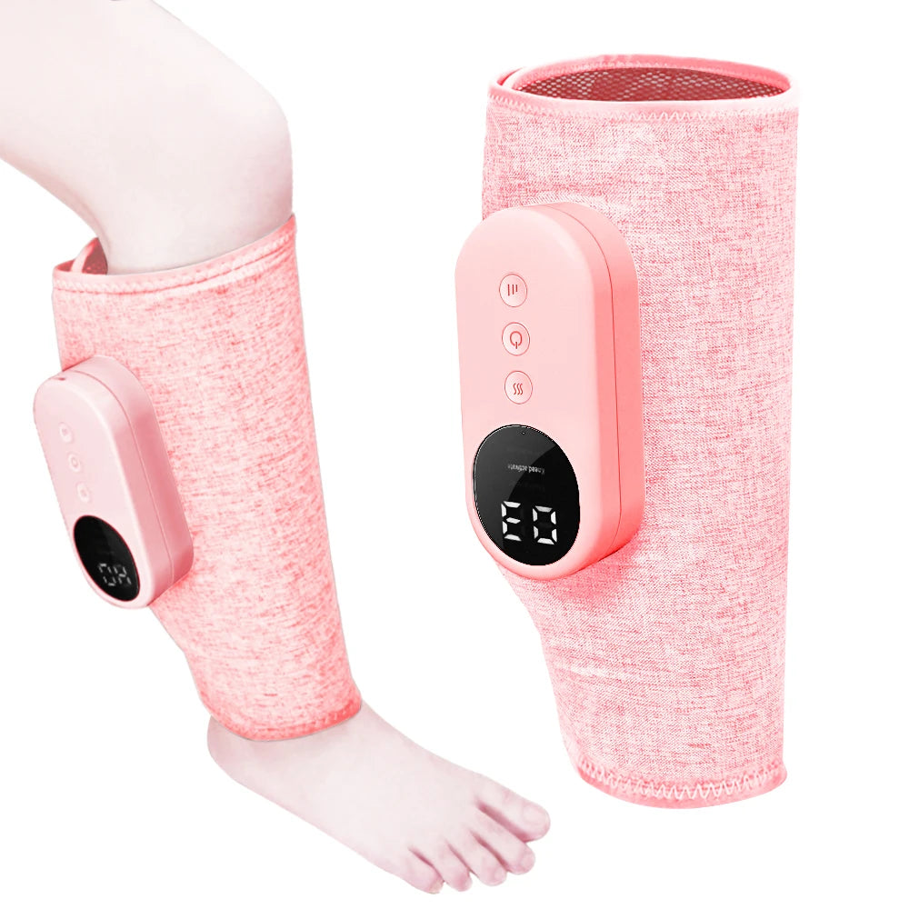Hot Compress Calf Air Compression Massager Muscle Relaxation Leg Massager for Circulation and Pain Relief
