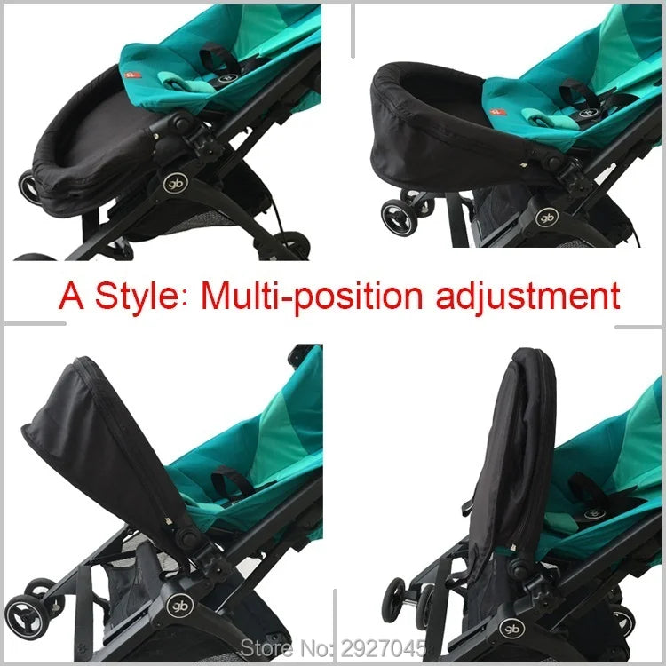 Baby stroller accessories extend footboard extension foot rest ONLY For Pockit, Pockit plus  All-Terrain  (Not for All-City).