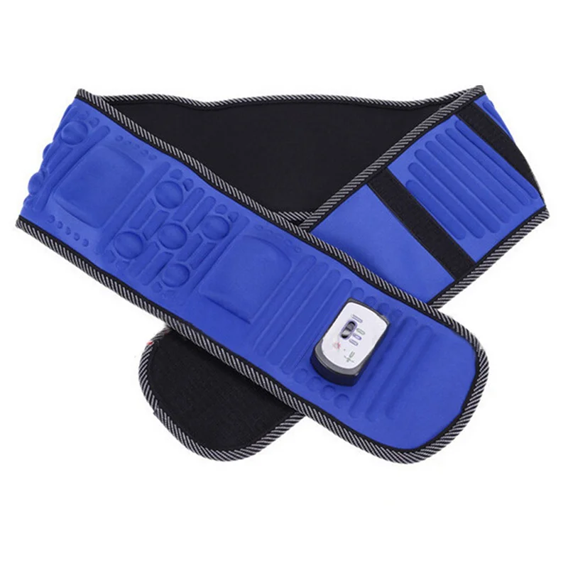 Electric Vibration Massage Slimming Fit Toning Belt Body Massager Muscle Stimulator 5 Motors Weight Loss For Waist Arm Leg