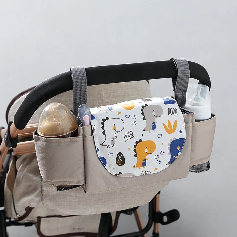 Baby Stroller Organizer Cup Holder Stroller Bag Baby Car Bag Trolley Bag Large Capacity Travel Baby Stroller Accessories