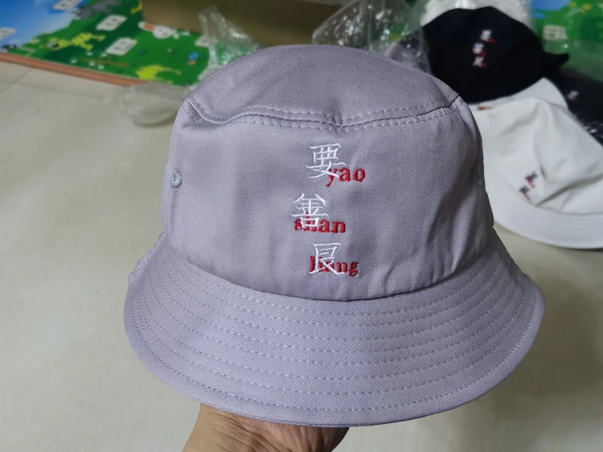 Wholesale Custom Cotton Fishing Bucket Hat with Logo Fisherman's Style