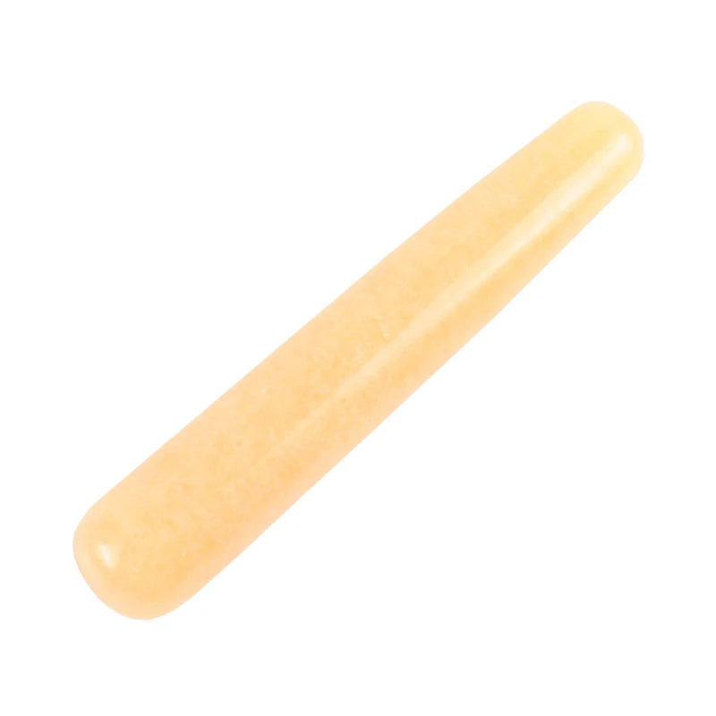 Wholesale Massage Wand Yoni Natural Crystal Mineral Quartz Acupoint Pen Face Care Tool Relax Body Beauty Health Massagestick