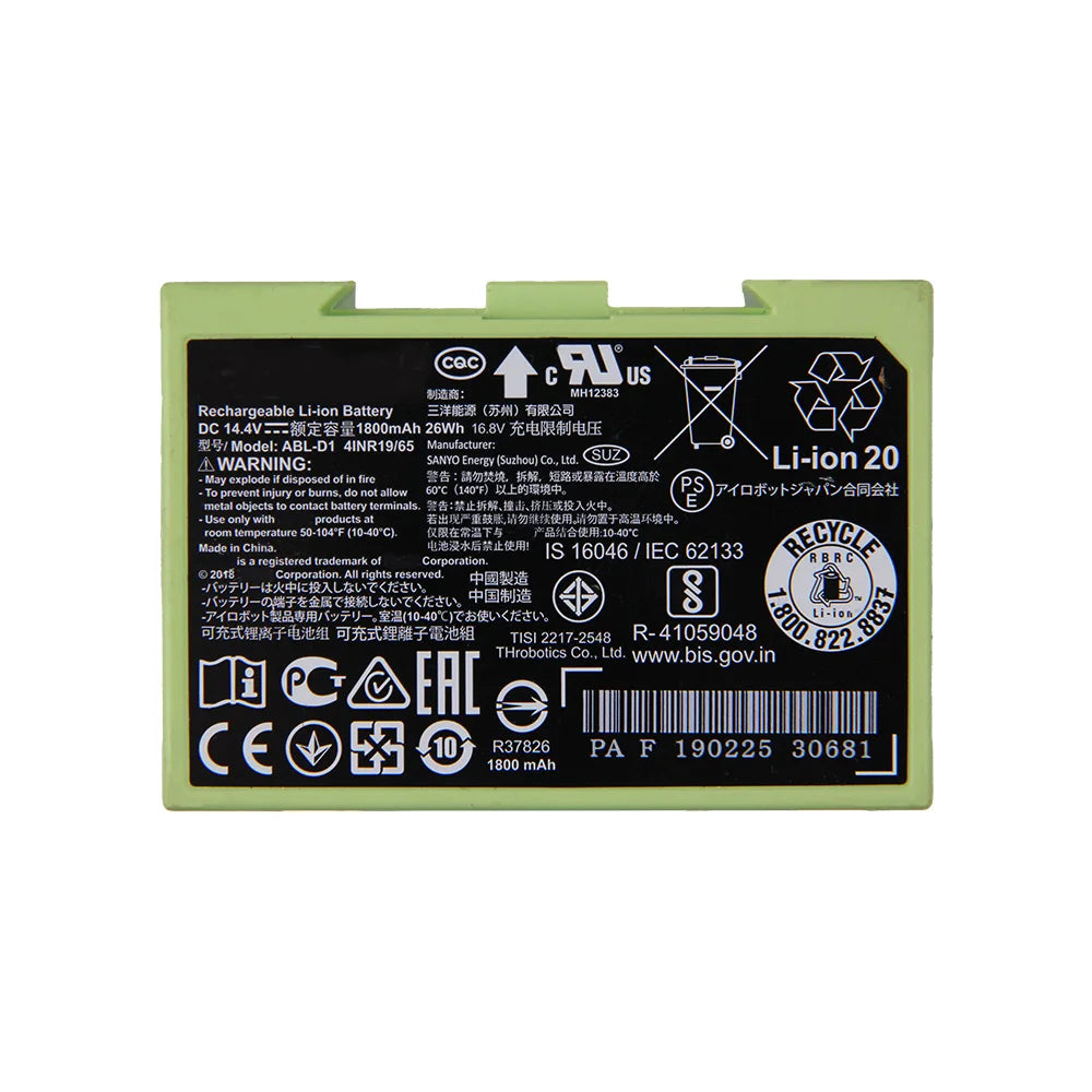 Battery ABL-D1 ABL-D2 For iRobot Roomba i7 i7+ i8 e5 e6 i7550 5150 e6198 i755020 i7158