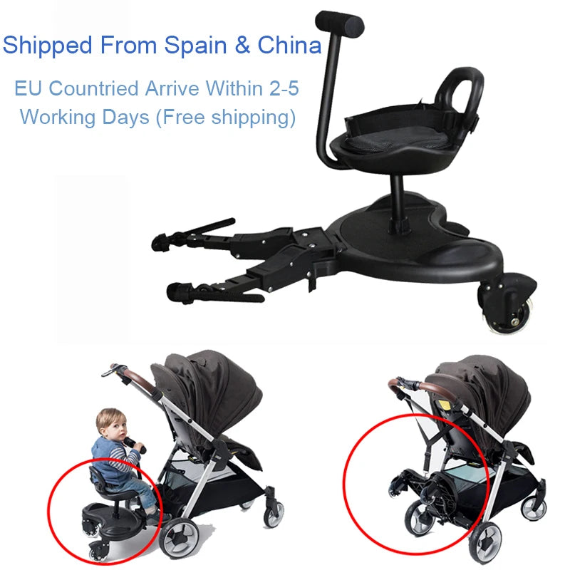 Baby stroller accessories Extend Handle Hailrail For babyzen YoYo 2 and Bugaboo Bee 6 Bee 5