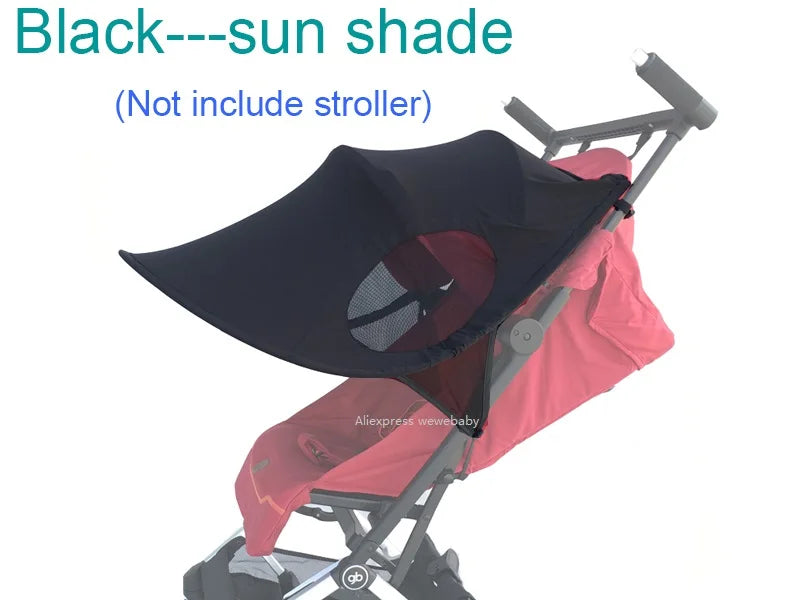 COLU KID® Baby Stroller Accessories Sun shade Sun Visor Extend Canopy Cover for Cybex Libelle and gb POCKIT+ All City
