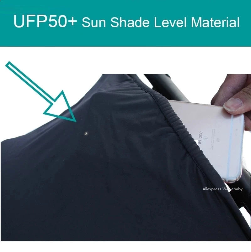 COLU KID®  UPF50+ Sunshade Baby Stroller Accessories Canopy Sun shade Visor Cover for Cybex Eezy S Twist Cybex Priam Balios Lux