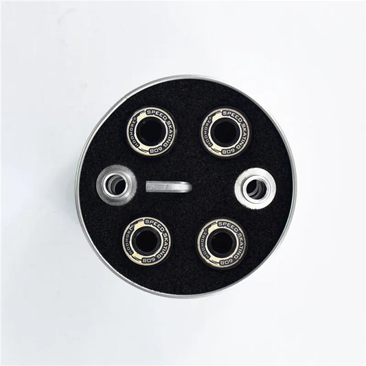 16 pieces 608rs Bearing with Spacer and spanner Combination for Slalom Speed Roller Skates Wheel Tool High Speed Smooth Rotating