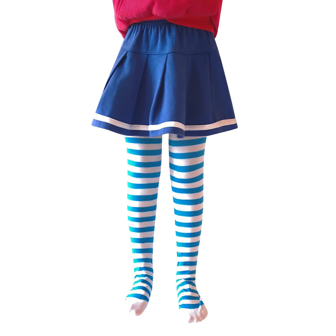 Halloween girl striped pantyhose holiday party costume props pantyhose