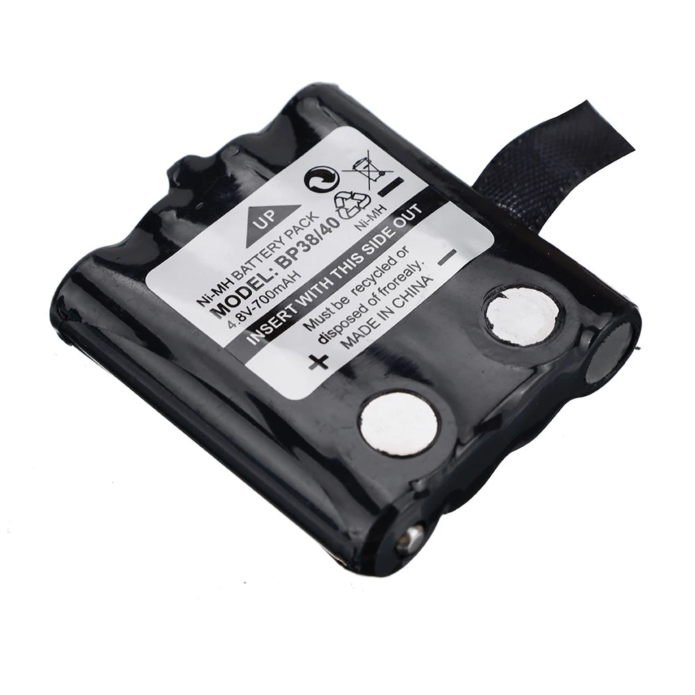 Cordless Phone Battery For Uniden BP-38 BP38 BP-40 BT-1013 BT-537 For MOTOROLA TLKR T4 T5 T6 T7 T8 Series Model 4.8v 700mAh