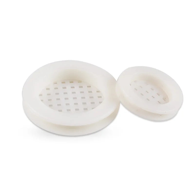 5/10pcs Air Vent Cover Plastic Round Louver Mesh Hole Plug Cabinet Grille Ventilation Systems Decorative Furniture Accessories