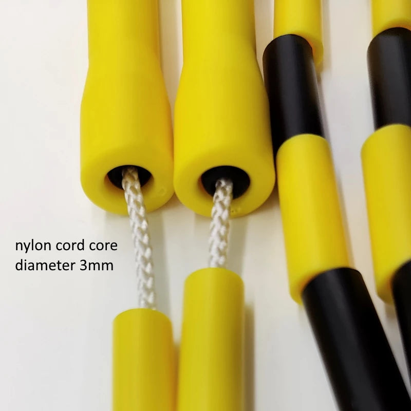 NEVERTOOLATE 4.5MM core 150 gram heavy beaded coach chris  2.9m hard bead beaded rope fitness freestyle skipping jump rope