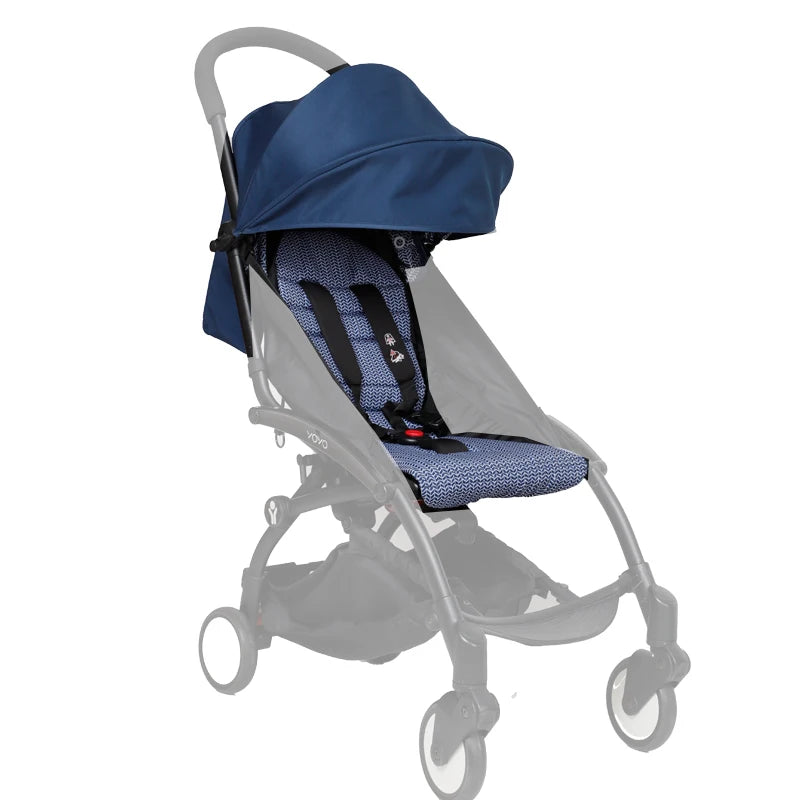 175° Stroller Hood&Seat Liner For Babyzen Yoyo Canopy Cover Cushion Fit YOYO2/YOYA Pram Sunshade 1:1 Fabric Stroller Accessories