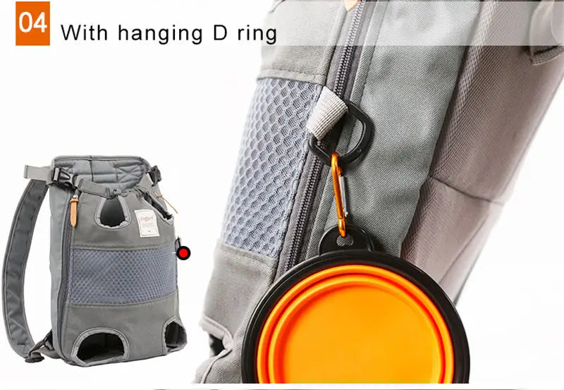 Pet dog cat carrier backpack travel carrier front chest large portable bags for pet outdoor transportin mochila para perro