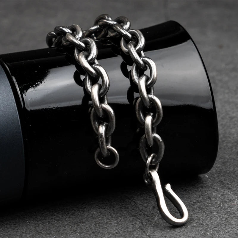 925 Silver bracelet for men women fashion Jewelry High quality brief