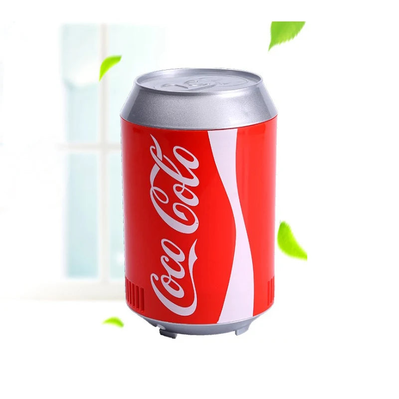 Portable Mini Fridge Hot And Cold cooler Gadget Beverage tanks Cooler Warmer Refrigerator small Movable fridge Cooler Fridge