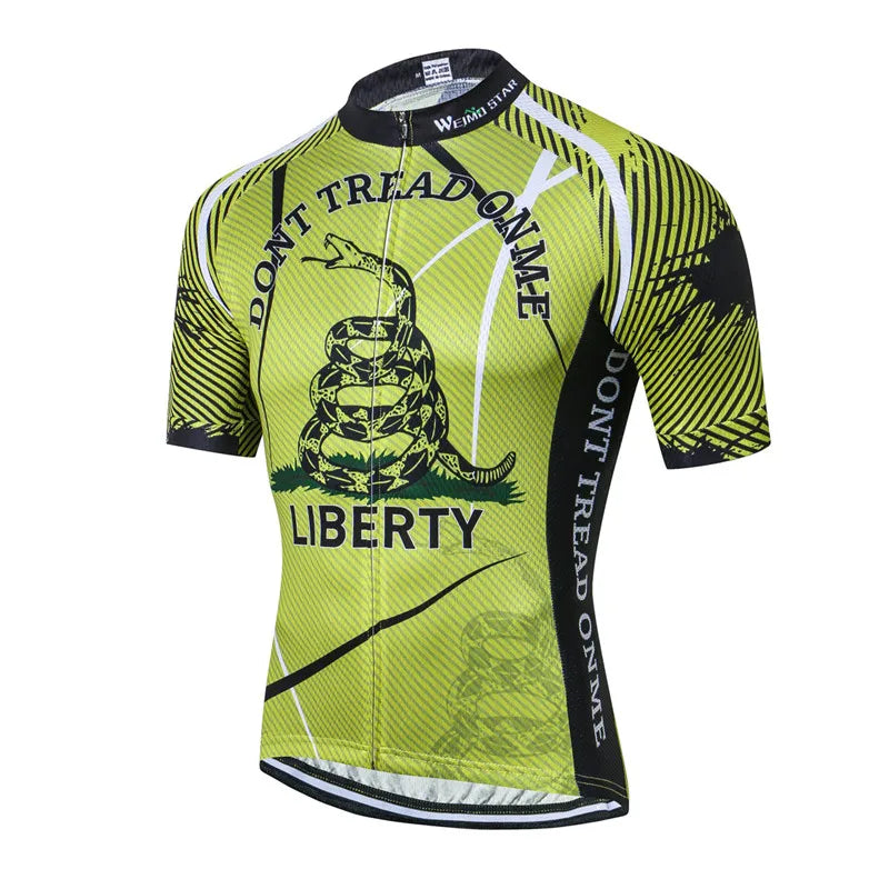 cycling jersey Men's Bike jerseys Short sleeve Pro Team Road Mountain MTB Maillot Ciclismo Racing Top T-shirts Shirt Blue USA UK