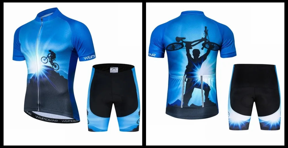 Weimostar 2025 Cycling Clothing Men Pro Team Bike Clothing Breathable Cycling Jersey Set Road Bicycle Wear Ropa Roupa Ciclismo