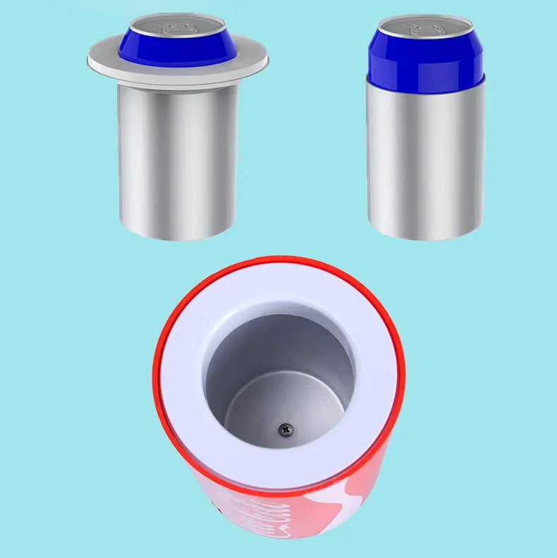 Portable Mini Fridge Hot And Cold cooler Gadget Beverage tanks Cooler Warmer Refrigerator small Movable fridge Cooler Fridge