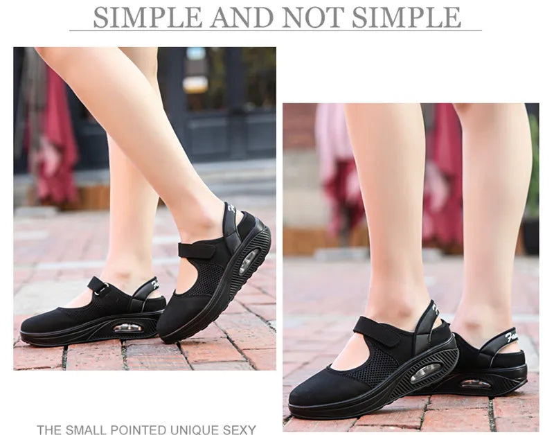 CEYANEAOSummer Fashion Nurse Shoes Ladies Air Cushion White Sneakers Women Platform Shoes 2018 New Lolita Shoes Swing E1038