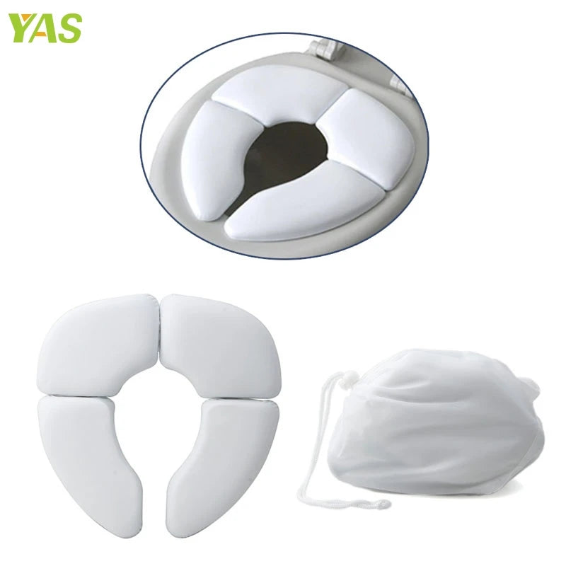 Soft Portable Folding Child Baby Toilet Seat Soft Potty Chair Pad Cushion Training #046