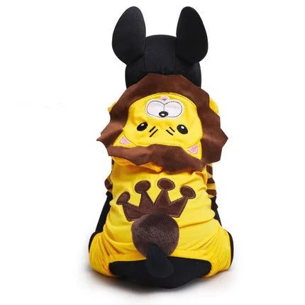 Free shiping warm xxs dog clothes winter pajama small dog costume cotton pet Hoodie Coat lovely cat jacket winter PT014