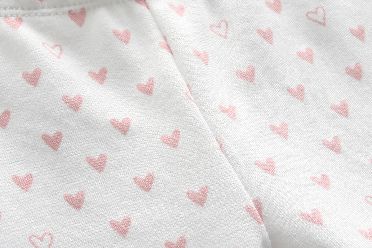 Newborn Solid 3/4PCS Baby Pants 100%Cotton Cartoon Soft Accessories Baby Boy Trousers Pants 0-24M Baby Girl Pants Four Seasons