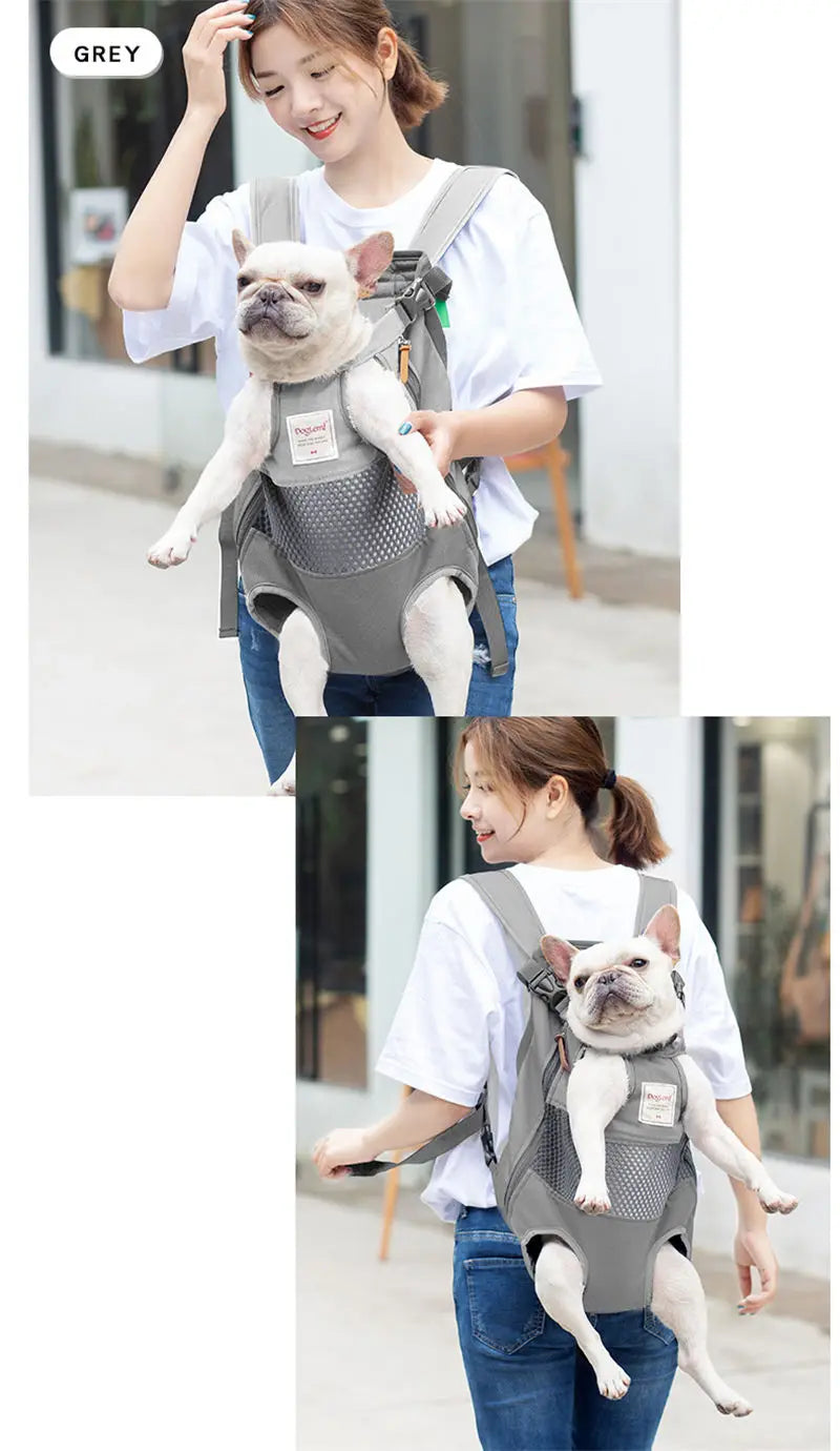 Pet dog cat carrier backpack travel carrier front chest large portable bags for pet outdoor transportin mochila para perro