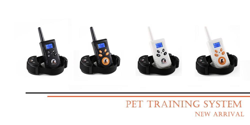 Paipaitek 500yd Dog Training Collar Anti Bark Shocker for S/M Dogs Electric Dog Collar With Remote Rechargeable Waterproof