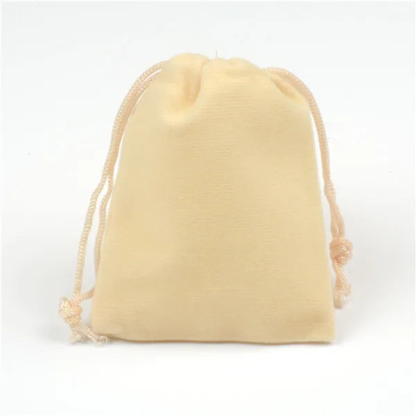 100Pcs 7x9cm 9x12cm Jewelry Packaging Display Drawstring Packing Gift Bags & Pouches Coloful Velvet Pouches
