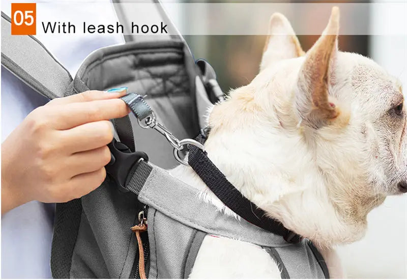 Pet dog cat carrier backpack travel carrier front chest large portable bags for pet outdoor transportin mochila para perro