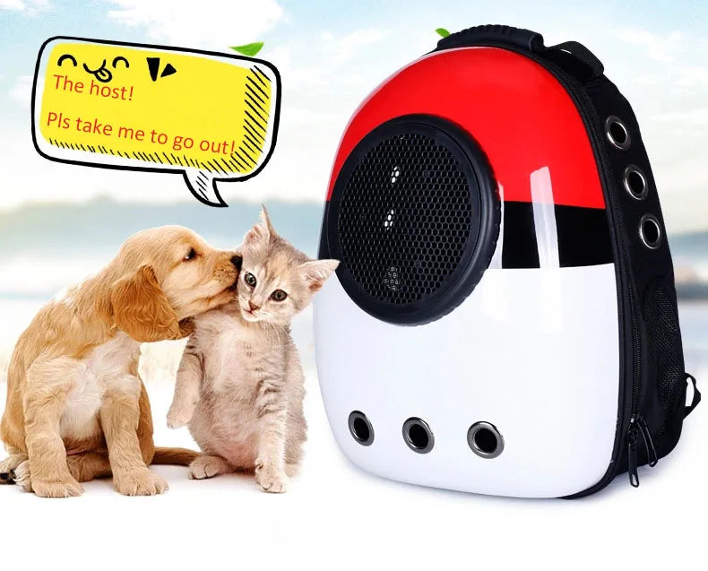 High Quality Window Transport Carrying Breathable Travel Bag Bubble Astronaut Pet Dog Space Capsule Cat Carrier Backpack