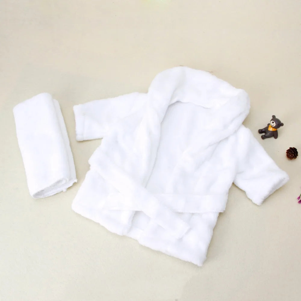Bathrobes Wrap Newborn Photography Props Baby Photo Shoot Accessories Baby Sleepwear For 0-6 Months