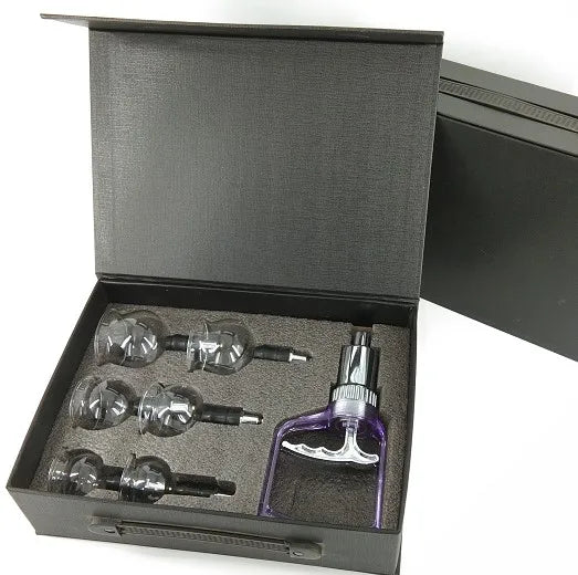 NEW Length Mouth Vacuum Glass Cupping Device Hijama Cups Beauty Glass Cupping 14 Pcs Set