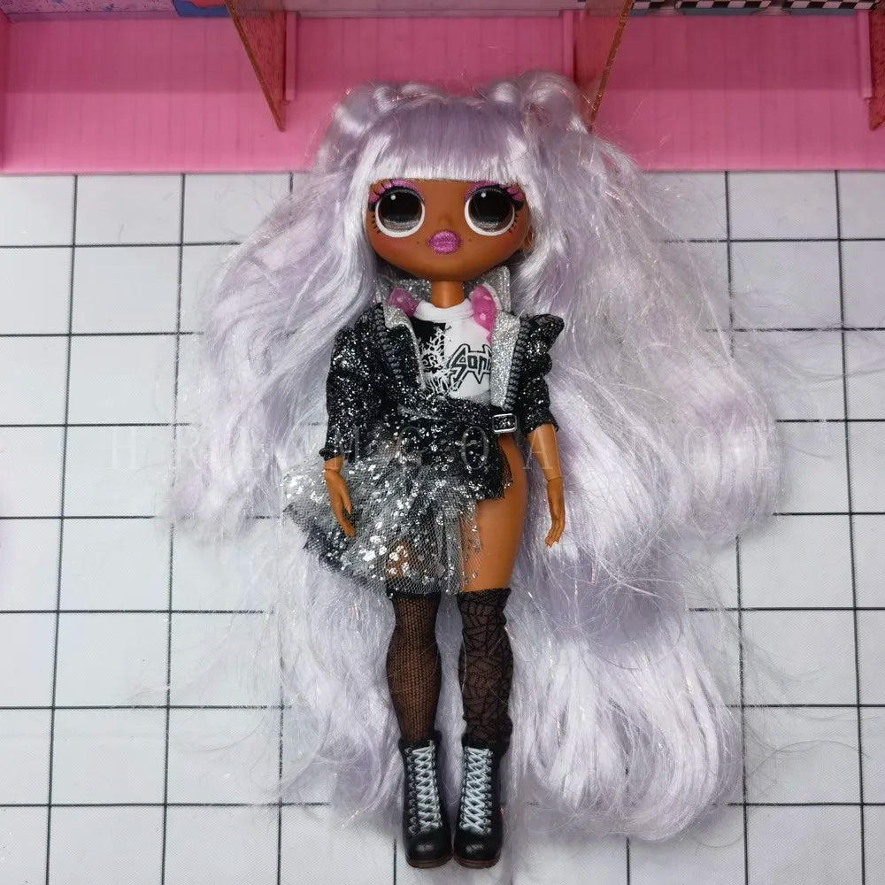 Original 24cm OMG multi-style big sister fashion dressup girl DIY holiday gift doll toy