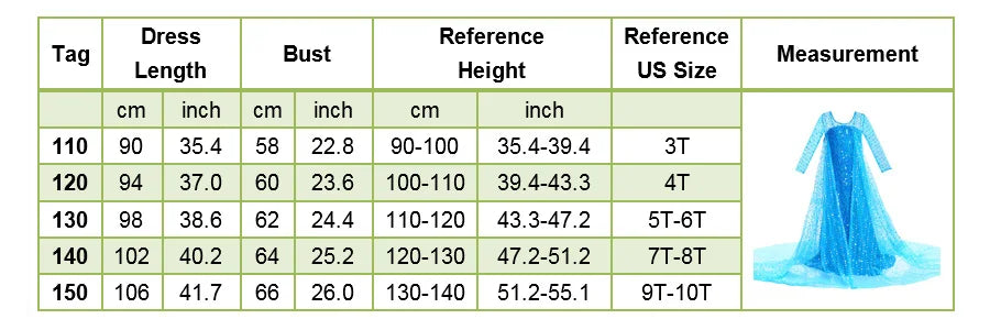 Kids Princess Costume Children Elsa Anna Rapunzel Mermaid Ariel Fancy Dress Girls Carnival Pageant Halloween Party Clothes