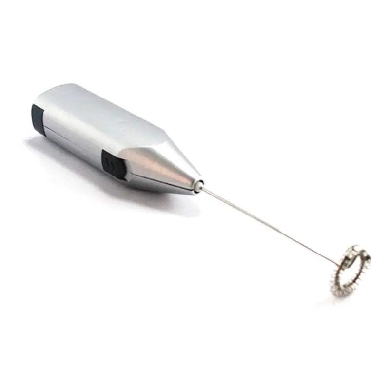 Electric Mixer Milk Beater Double Head Coffee Frother Foamer Machine Stainless Steel For Home Kitchen