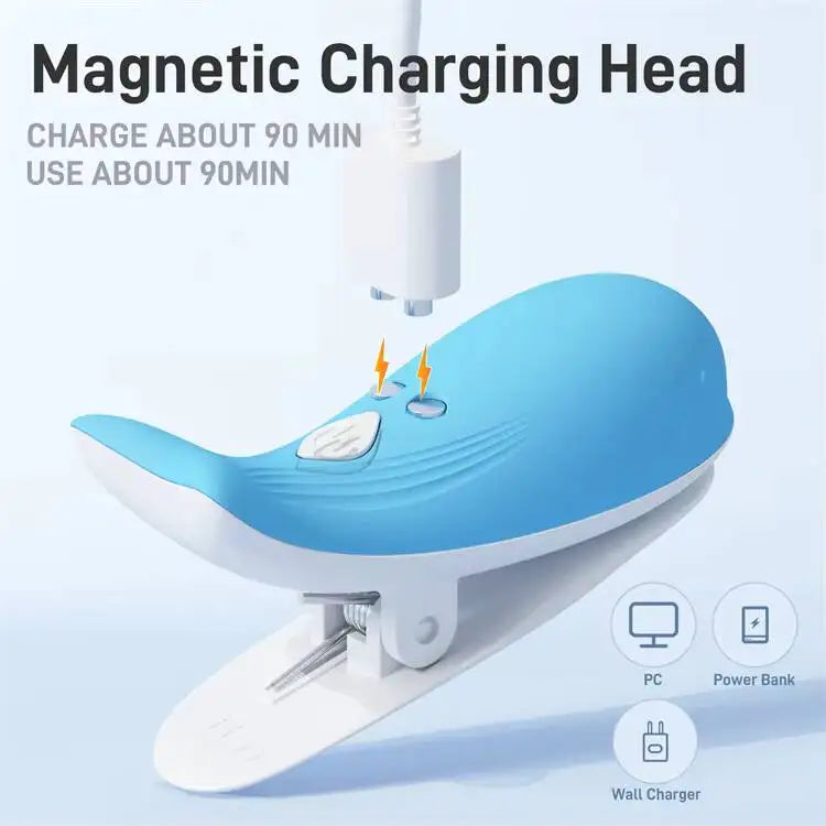 2023 New Vibrating Breast Clamps Electric Stimulator With Remote Control Dual Head Nipple Clip Vibrators