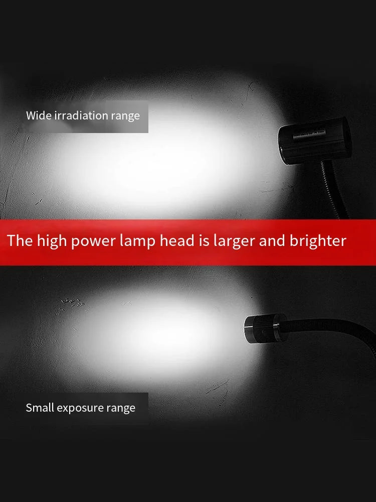 Wholesale Select 24V/220V Flexible Gooseneck  for CNC Machines Magnetic Base Waterproof DC/AC Power Supply LED Work Lights