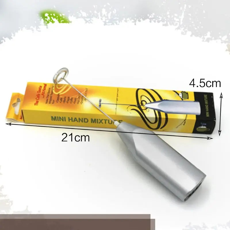 Electric Mixer Milk Beater Double Head Coffee Frother Foamer Machine Stainless Steel For Home Kitchen