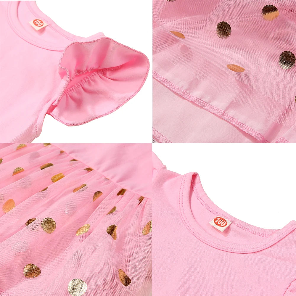 Baby Girl Birthday Dress for Girl 1-6 Year Birthday Dress 2021 New Fashion Cute Princess Baby Dress Infant Cloth Toddler Dress