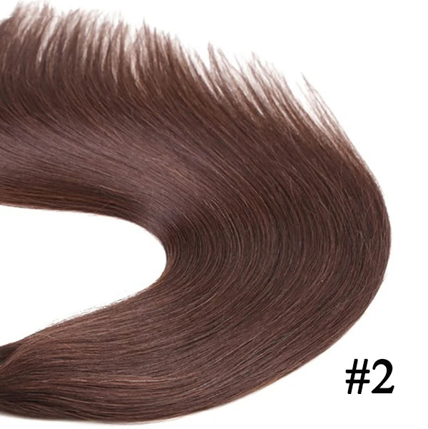 New Flat Tip Hair Extension Human Hair Straight Flat Tip Human Fusion Hair Natural Brazilian Keratin Capsule Real Human Hair 613