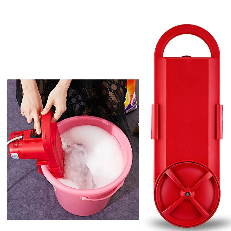 Mini Portable Washing Machine Microcomputer control Household Ultrasonic Cloth Washer Forward Reverse Bilateral Cleaning Device