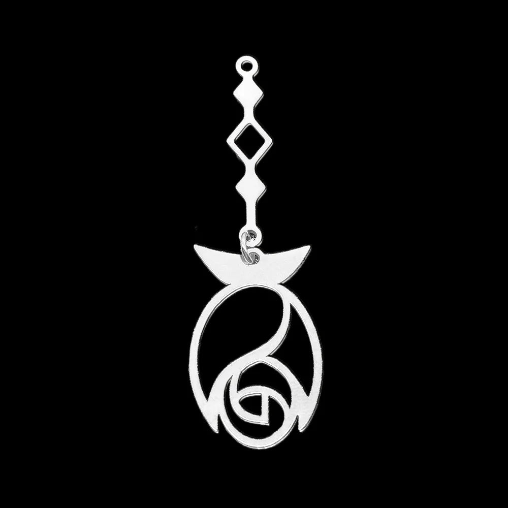 10pcs/lot Hollow Lotus Rose Flower DIY Charms 316 Stainless Steel Women Wholesale Jewelry Round Leaf Tassels Necklace Pendant