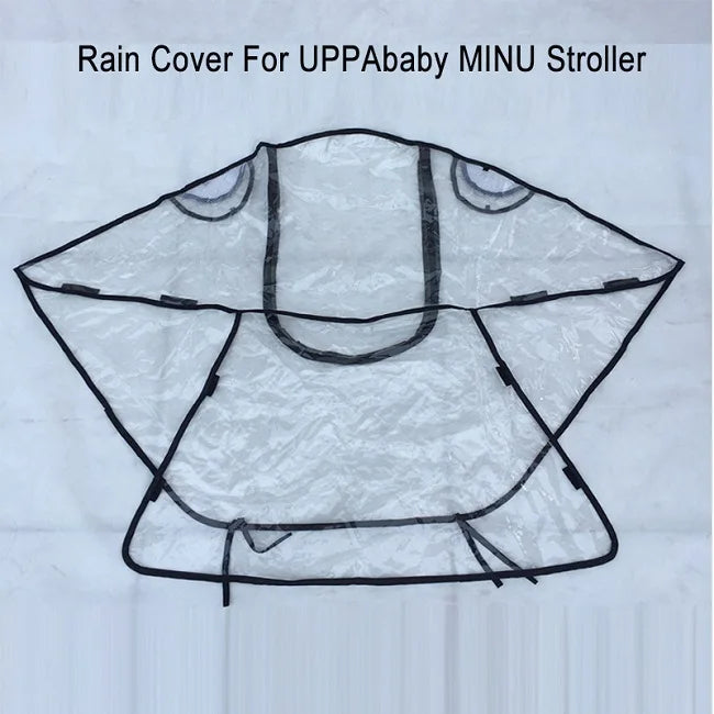 COLU KID® 1:1 Raincoat Baby Stroller Accessories Rain Cover Waterproof Cover for UPPAbaby MINU Stroller