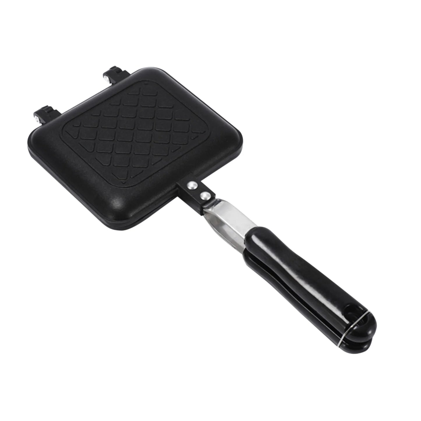 Gas Non-Stick Sandwich Maker Iron Bread Toast Breakfast Machine Waffle Pancake Baking Barbecue Oven Mold Mould Grill Frying Pan