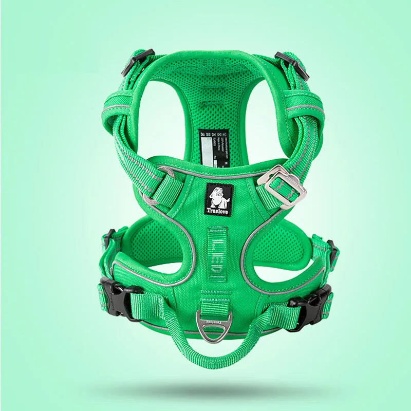 Truelove Dog Harness No Pull Vest Soft Adjustable Safety Harness For Dog Small Large Running Training French Bulldog Front Nylon