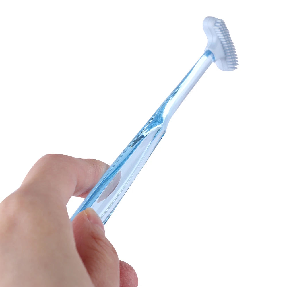 Soft Silicone Tongue Brush Cleaning the Surface of Tongue Oral Cleaning Brushes Cleaner Fresh Breath Health Care Tool